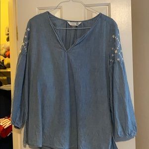 Old Navy denim tunic shirt